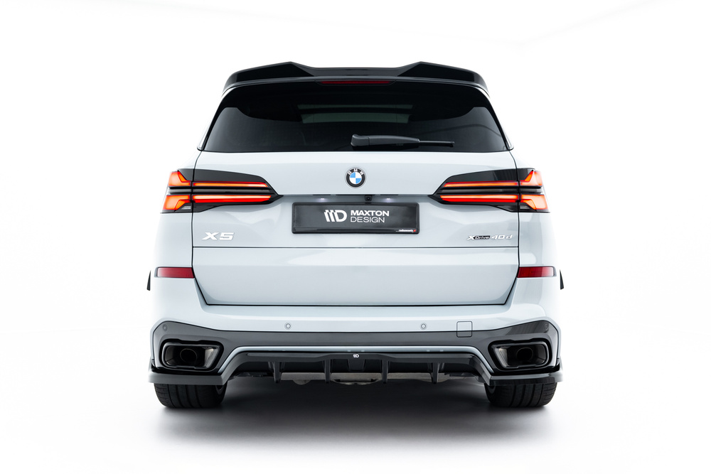 Hinten Splitter (mit einem vertikalem balken) V.2 BMW X5 M-Pack G05 Facelift