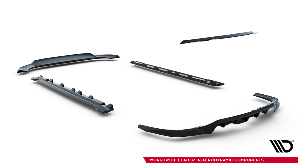 Diffusor Satz V.1 Mercedes-Benz GLS AMG-Line X167 Facelift