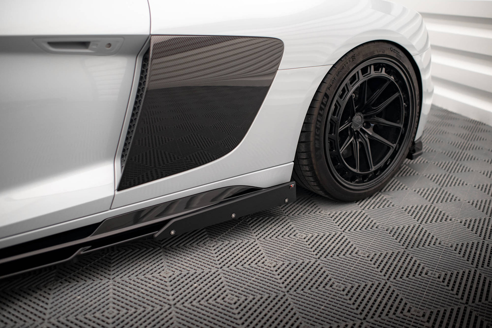 Seitenschweller Diffusor V.2 + Flaps Audi R8 Mk2 Facelift