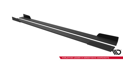 Street Pro Seitenschweller Diffusor + Flaps Mitsubishi Lancer EVO X