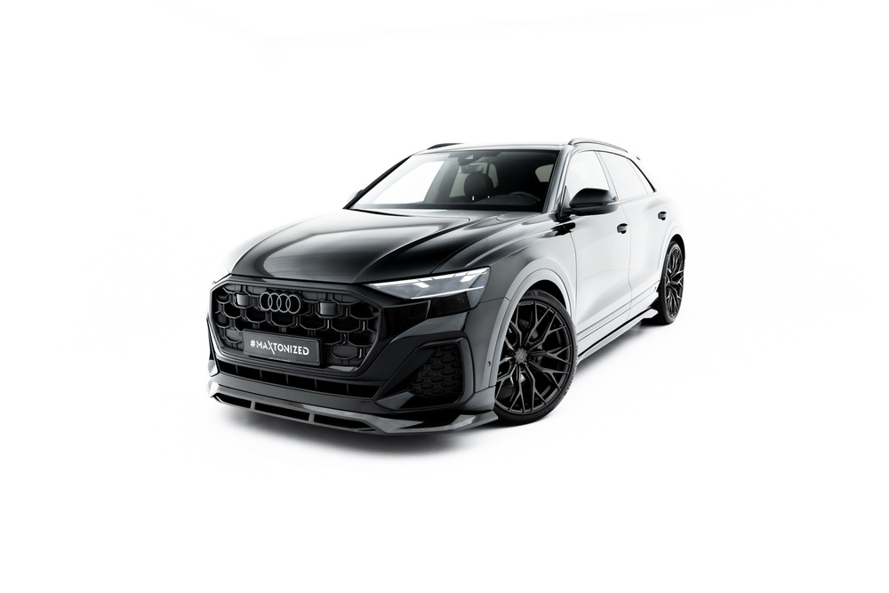 Prepreg Carbon Fiber Front Diffusor Audi SQ8 / Q8 S-Line Mk1 Facelift