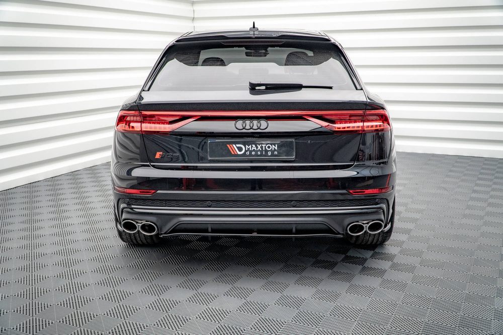 Hinten Splitter (mit einem vertikalem balken) Audi SQ8 Mk1