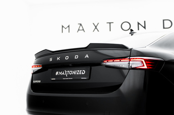 Spoiler Cap 3D Skoda Superb Sedan Mk4