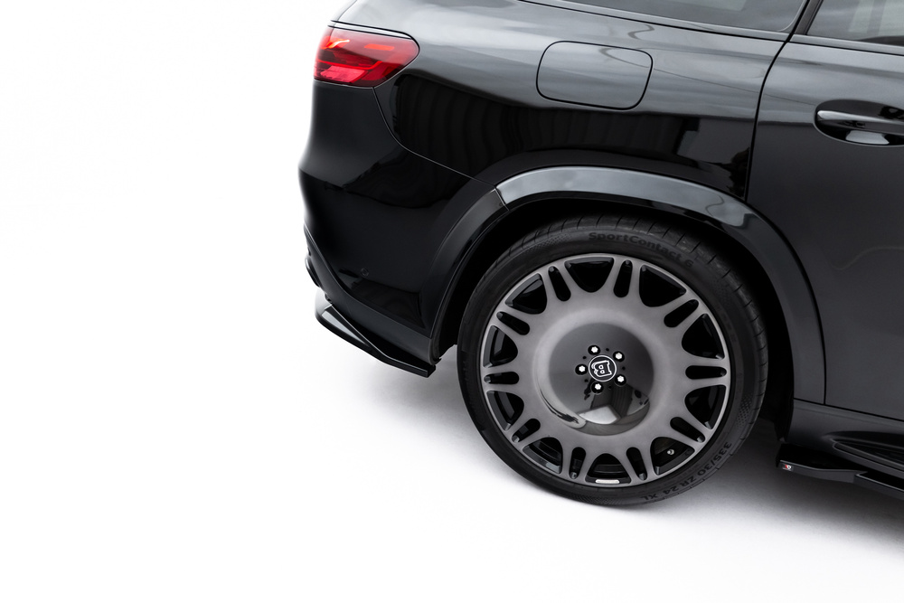 Hinten Splitter (mit einem vertikalem balken) Mercedes-Benz GLS AMG-Line X167 Facelift