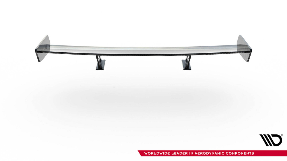 Carbon Spoiler With Internal Brackets Uprights  BMW 3 Coupe E46