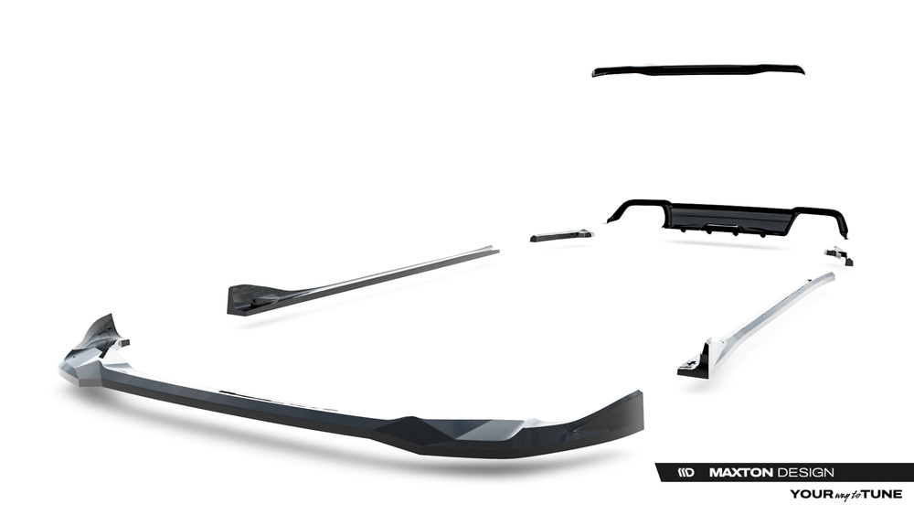 Diffusor Satz BMW X3 M F97 Facelift