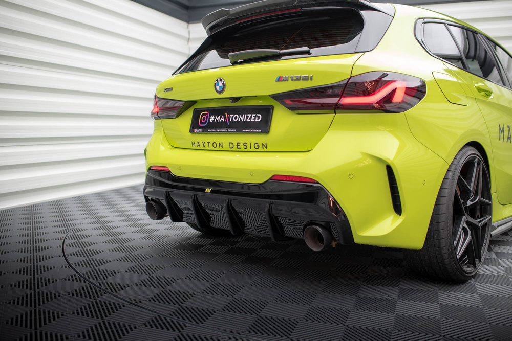 Heckansatz V.3 BMW 1 F40 M-Pack/ M135i / 128ti (Version mit Einzelauspuff auf zwei Seiten)