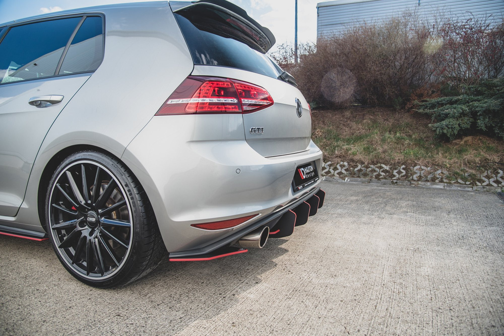 Street Pro Heck Diffusor Seite L + R V.2 VW Golf 7 GTI