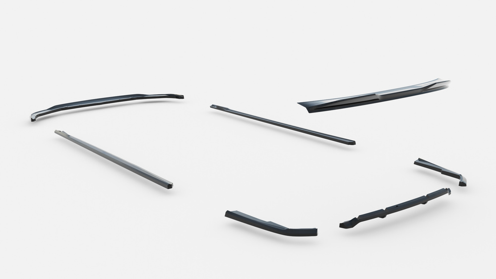 Diffusor Satz BMW M340i Sedan G20 Facelift