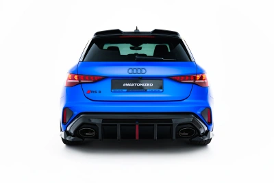 Heck Diffusor Seite V.3 Audi RS3 Sportback 8Y Facelift