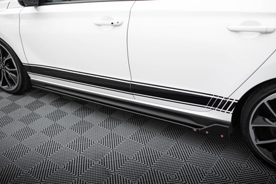 Seitenschweller Diffusor V.5 + Flaps Hyundai I30 N / N-Line Hatchback / Fastback Mk3 / Mk3 Facelift