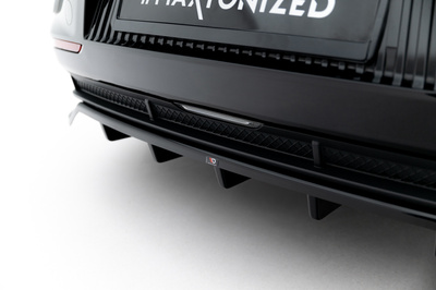 Hinten Splitter (mit einem vertikalem balken) Kia EV6 Mk1