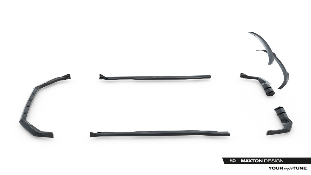 Diffusor Satz V.2 Honda Civic Type-R Mk 11