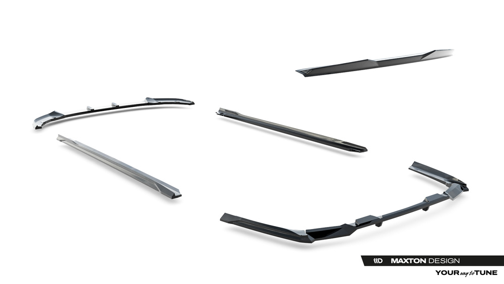 Diffusor Satz V.1 BMW 5 M-Pack Sedan G60