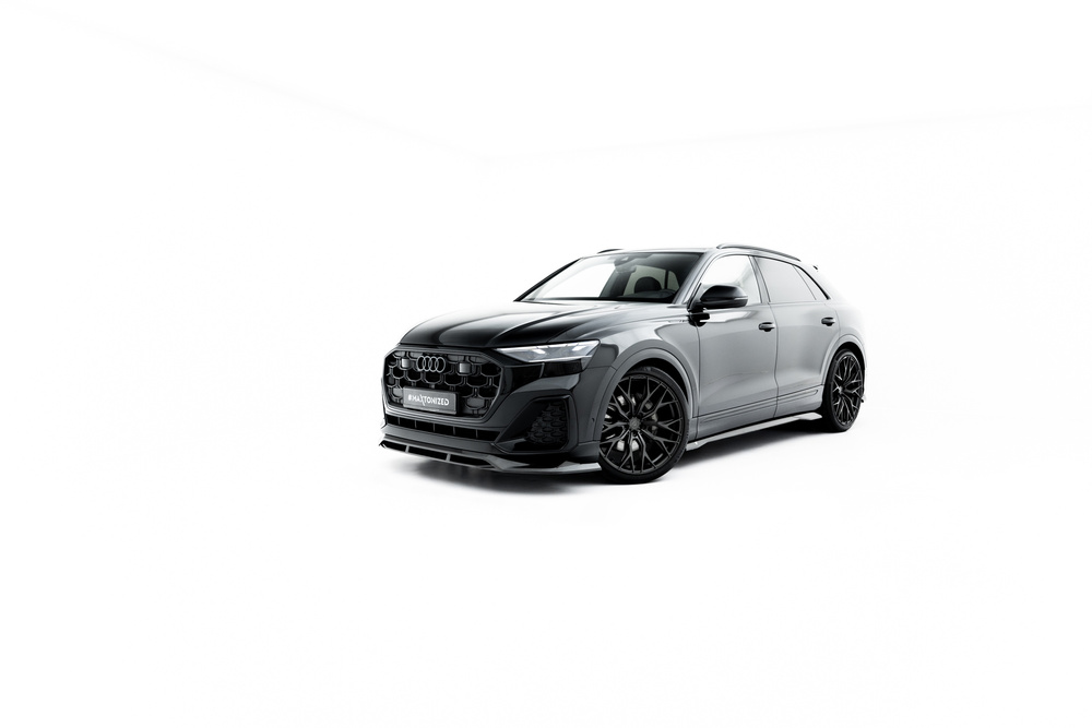 Prepreg Carbon Fiber Front Diffusor Audi SQ8 / Q8 S-Line Mk1 Facelift