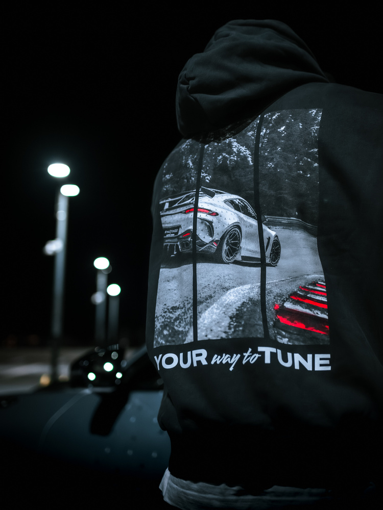 Black Hoodie Maxton Design