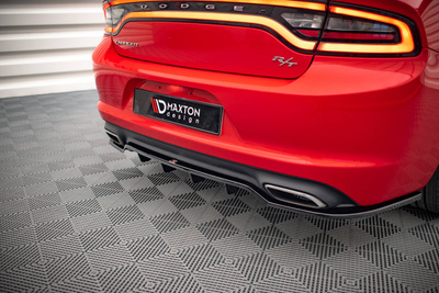 Hinten Splitter (mit einem vertikalem balken) Dodge Charger RT Mk7 Facelift