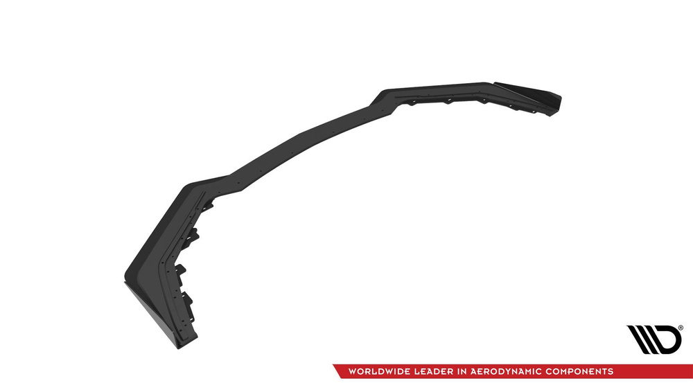Street Pro Splitter V.1  + Flaps Ford Mustang GT Mk6 Facelift