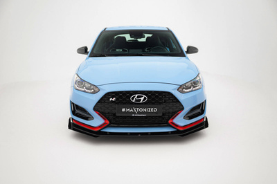 Street Pro Splitter + Flaps + Flaps Hyundai Veloster N Mk2