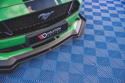 Street Pro Splitter V.1  + Flaps Ford Mustang GT Mk6 Facelift