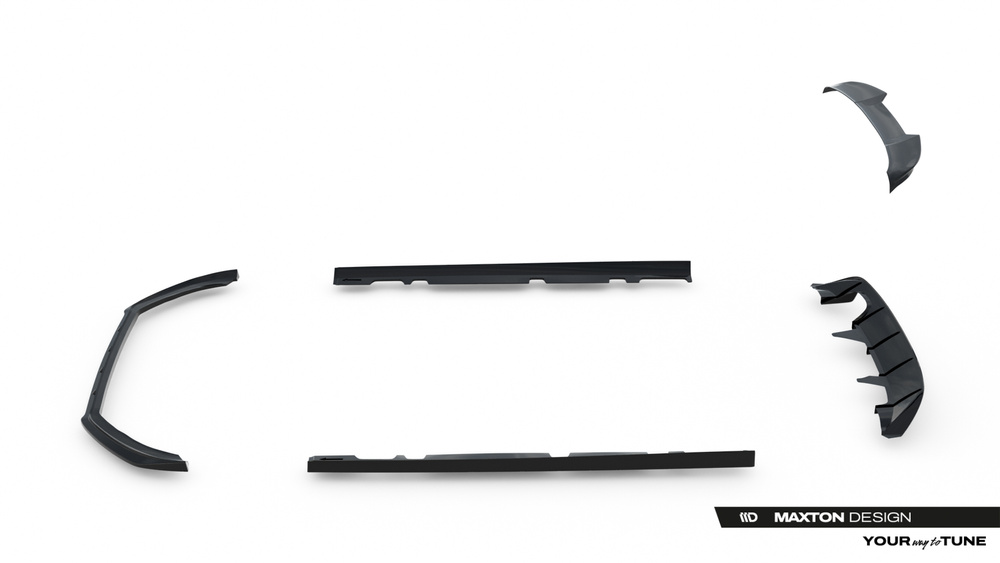 Diffusor Satz V.2 Ford Fiesta ST Mk8 Facelift