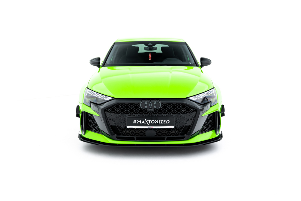 Street Pro Splitter + Flaps + Flaps Audi RS3 Sportback 8Y Facelift