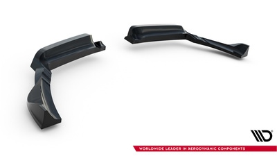 Hinten Splitter (mit einem vertikalem balken) Porsche 718 Cayman GTS 982c