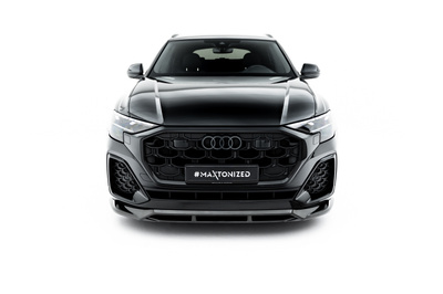Prepreg Carbon Fiber Front Diffusor Audi SQ8 / Q8 S-Line Mk1 Facelift
