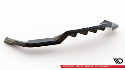 Hinten Splitter (mit einem vertikalem balken) Porsche Cayenne Sport Design Mk3