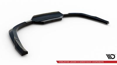 Hinten Splitter (mit einem vertikalem balken) Jaguar F-Pace R-Sport X761