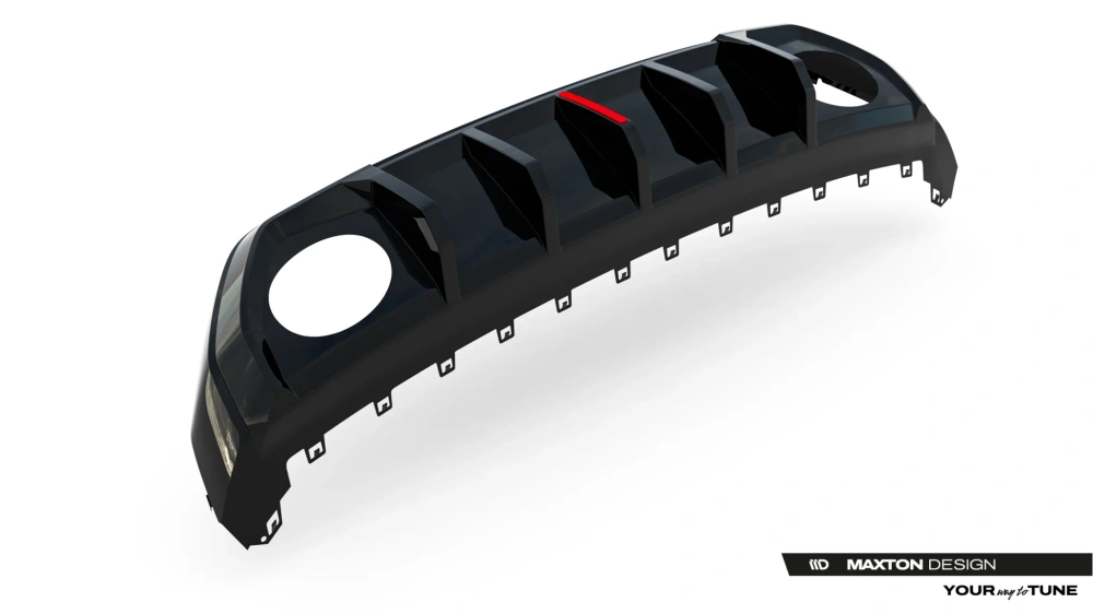 Heckansatz Audi RS3 Sedan 8Y Facelift (Version mit Originalreflektor)