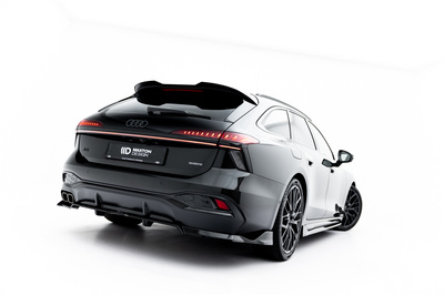 Hinten Splitter (mit einem vertikalem balken) V.2 Audi A6 S-Line C9