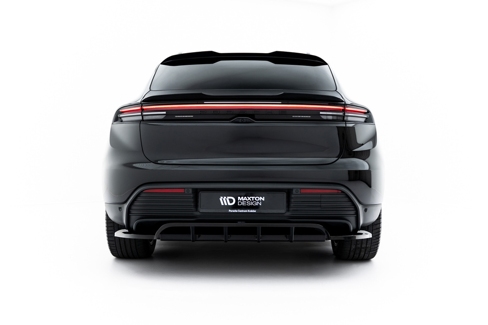 Hinten Splitter (mit einem vertikalem balken) Porsche Macan EV Mk1