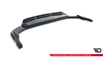 Hinten Splitter (mit einem vertikalem balken) Audi Q8 Mk1 Facelift