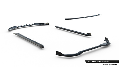 Diffusor Satz Volkswagen Golf Mk8 Facelift
