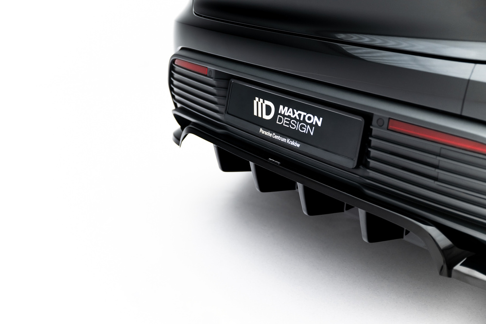 Hinten Splitter (mit einem vertikalem balken) Porsche Macan EV Mk1