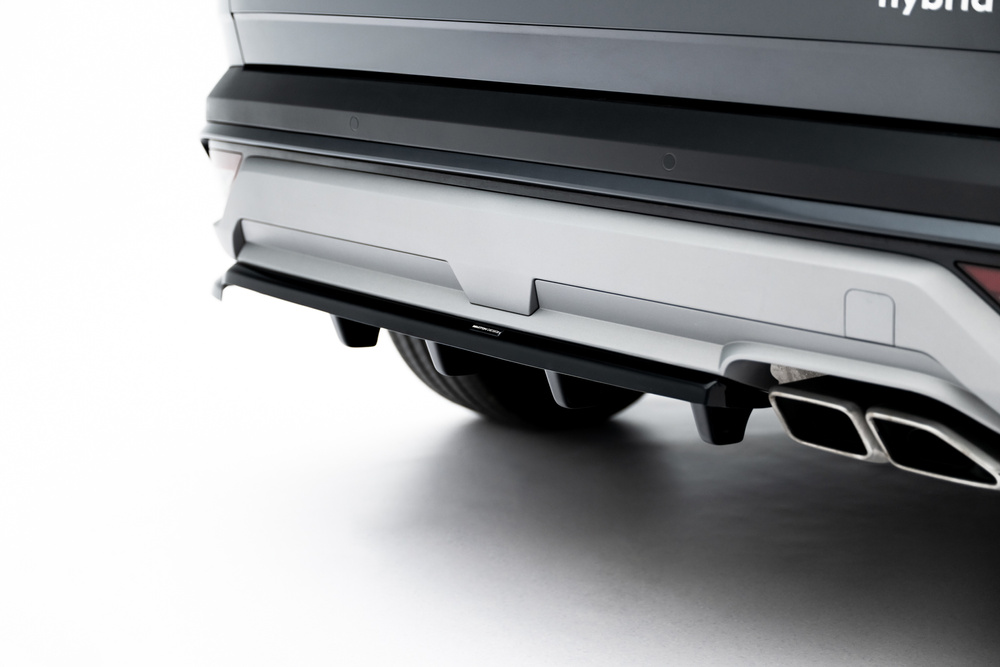 Hinten Splitter (mit einem vertikalem balken) Hyundai Tucson Mk4 Facelift