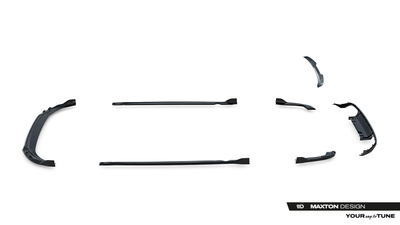 Diffusor Satz Volkswagen Golf R Variant Mk8 Facelift