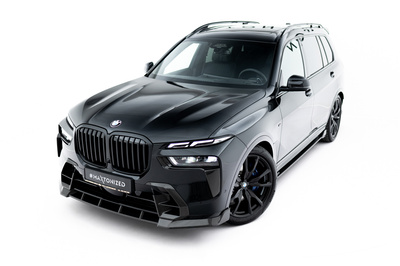 Prepreg Carbon Fiber Front Diffusor BMW X7 M-Pack G07 Facelift