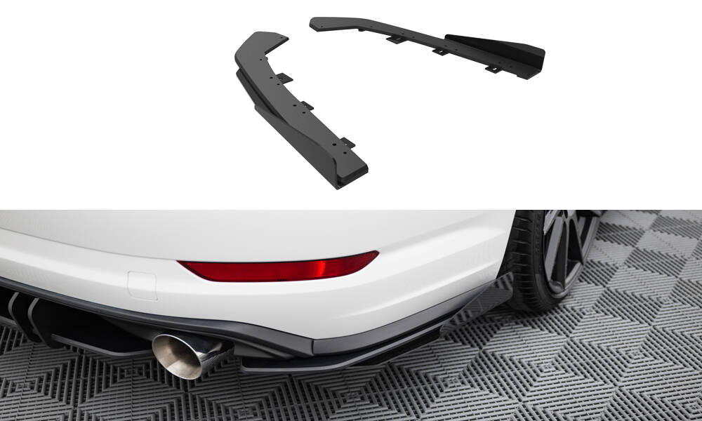 Street Pro Heck Diffusor Seite + Flaps Volkswagen Jetta GLI Mk7