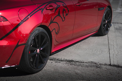 Seitenschweller Diffusor Jaguar XE R-Dynamic X760 Facelift