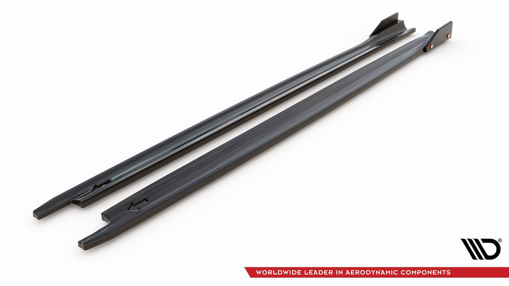 Seitenschweller Diffusor V.2 + Flaps Skoda Octavia RS Liftback / Combi Mk4 Facelift