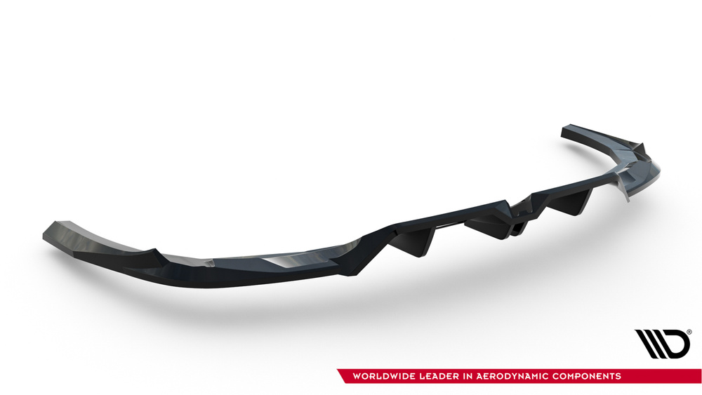 Hinten Splitter (mit einem vertikalem balken) V.1 Audi RS3 Sedan 8Y Facelift