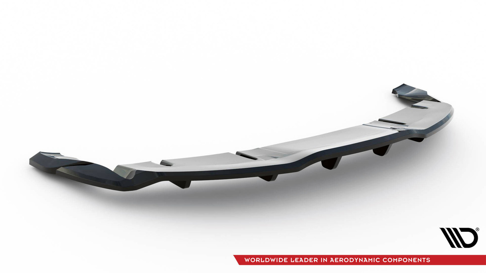 Hinten Splitter (mit einem vertikalem balken) V.2 Tesla Model 3 Project Highland(Facelift)