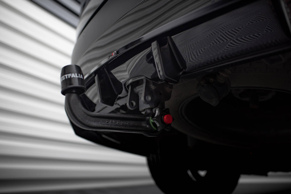 Hinten Splitter (mit einem vertikalem balken) Land Rover Discovery HSE Mk5