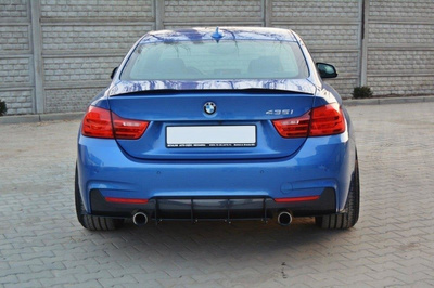 HECKSCHURZE & HECK DIFFUSOR SEITE L+R BMW 4 Coupe / Gran Coupe / Cabrio M-Pack F32 / F36 / F33