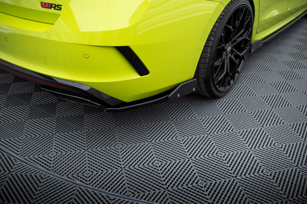 Heck Diffusor Seite V.2 + Flaps Skoda Octavia RS Combi / Liftback Mk4 / Mk4 Facelift
