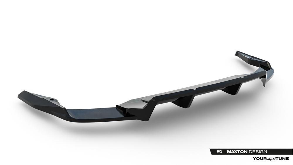 Hinten Splitter (mit einem vertikalem balken) Audi SQ7 Mk2 Facelift 2