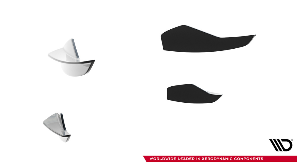 Stoßstangenflügel vorne (Canards) Audi A5 S-Line / S5 Sedan / Avant B10