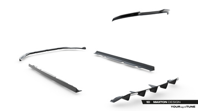 Diffusor Satz V.1 Ford Fiesta ST Mk8 Facelift